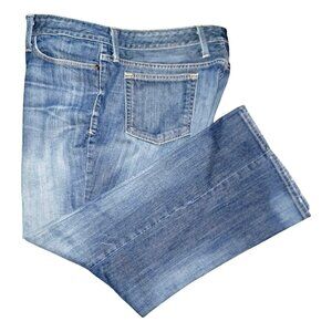 Eddie Bauer Denim Jeans Classic Bootcut Women's Size 18P Casual Relaxed Fit